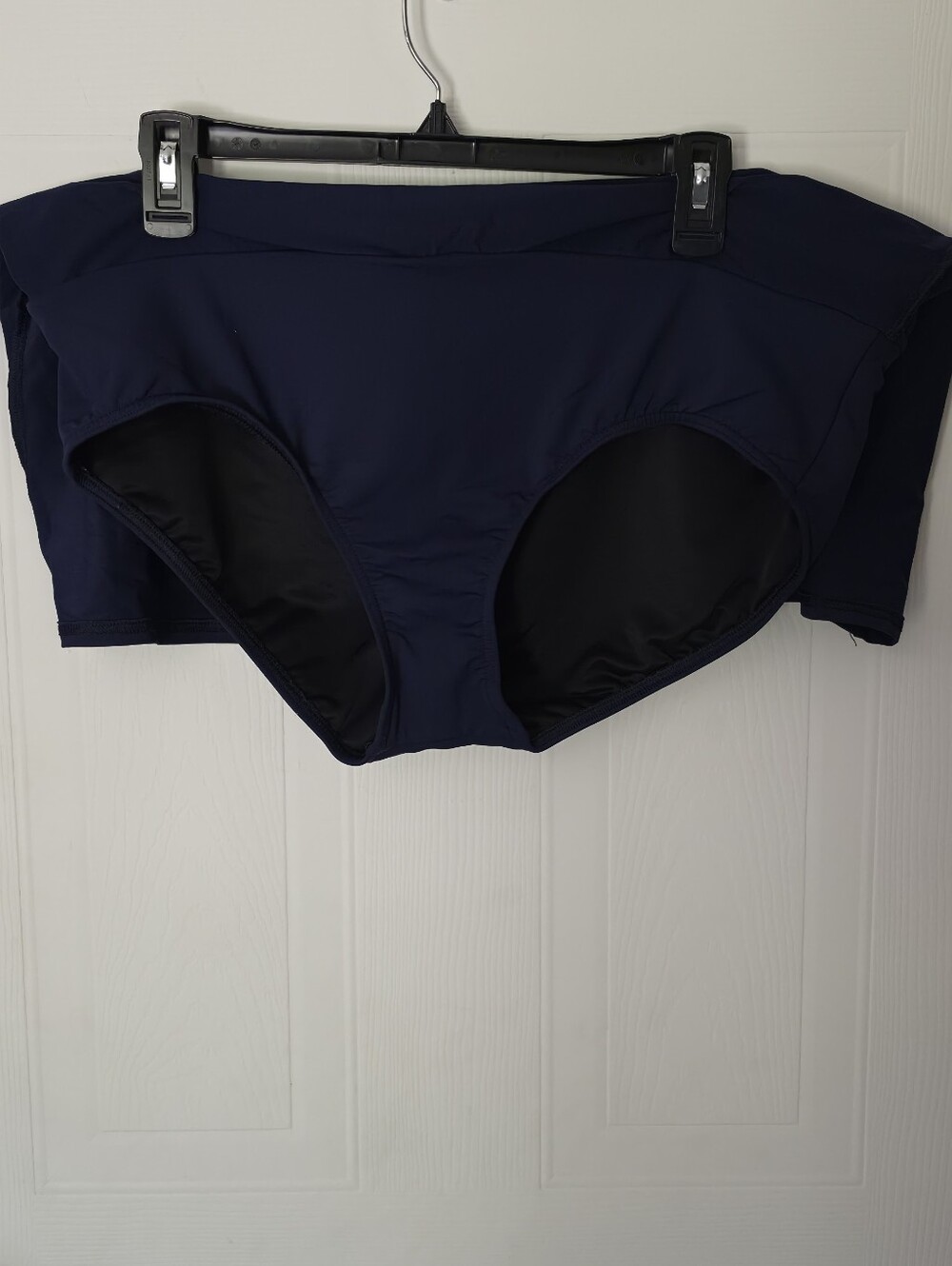 Land's End Women's Navy Swim Skirt Sz 14 - Picture 3 of 6